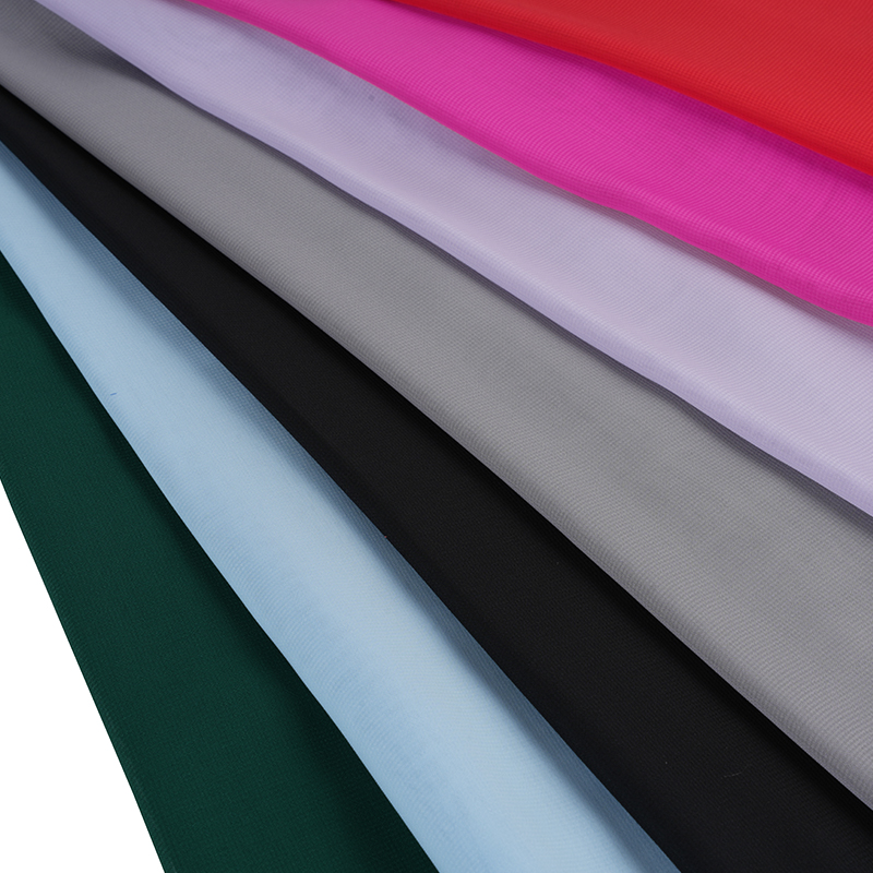 100d/18t صباغة الشيفون المسطحة