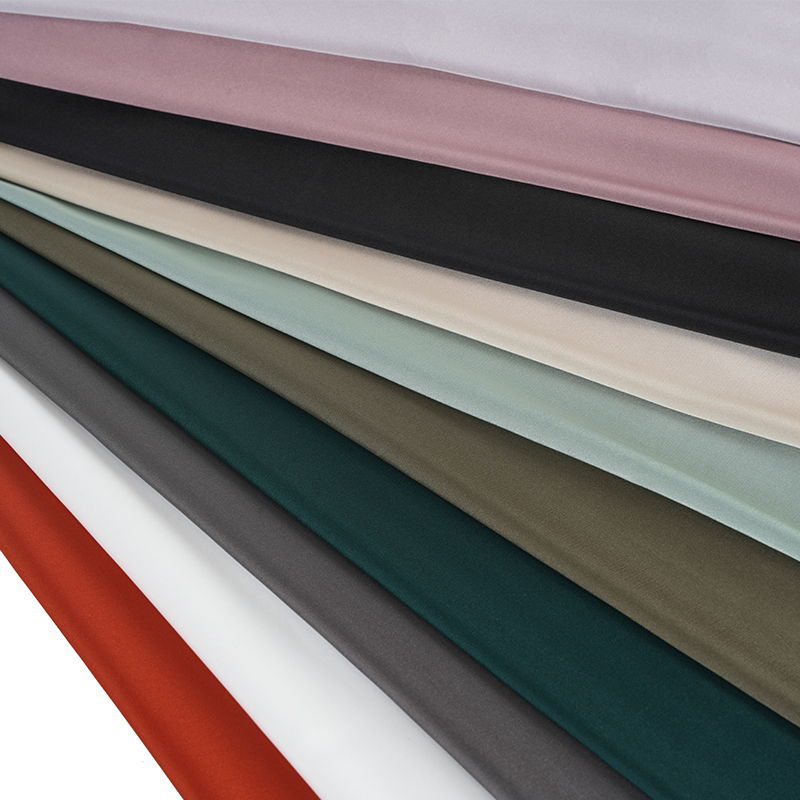 مصبوغ من الشيفون الساتان المطاطي 50D