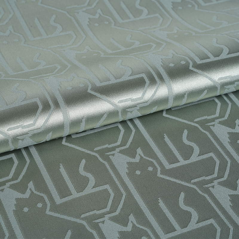 رؤوس قطط غير منتظمة من الساتان المتمدد 75D