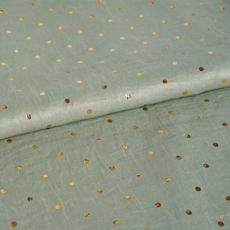 2026 قماش ختم من الساتان المخملي لتدفق الهواء على شكل نقطة