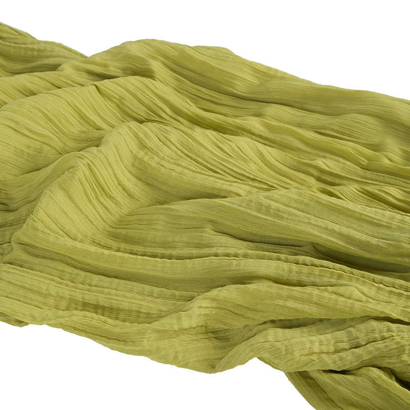 75d أقمشة كريب الشيفون مطوي