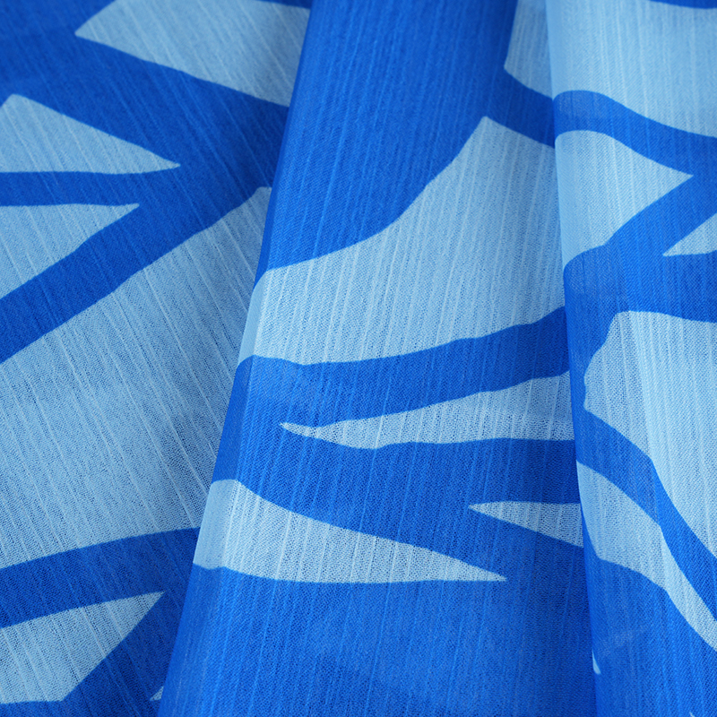 BD2503 75D Dream Space قماش كريب بطبعة شيفون