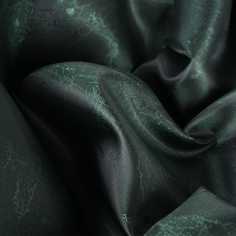 البوليستر الكاتيونية الإنجليزية شعار خريطة الجاكار