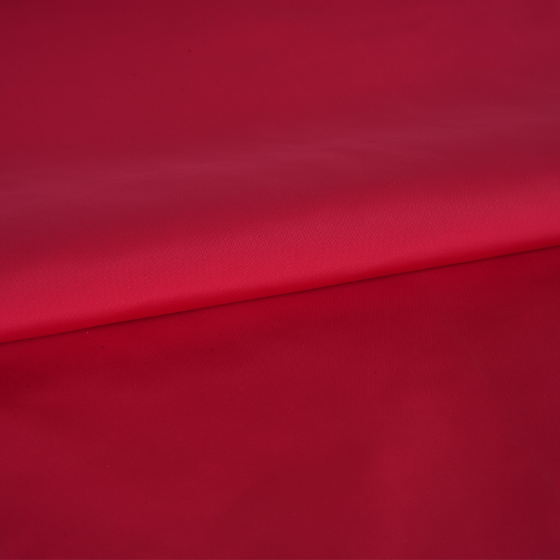 75D FDY ذاكرة تقليد عادية كاملة مع طلاء PU ونسيج مقاوم للماء