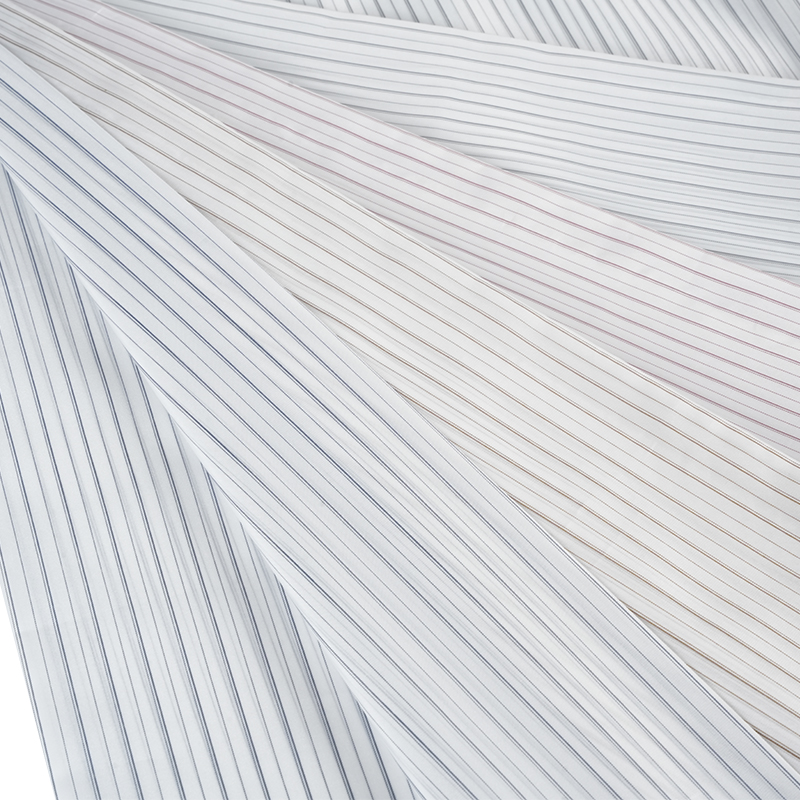 نسيج بطانة بأكمام مخططة من البوليستر بنسبة 100%