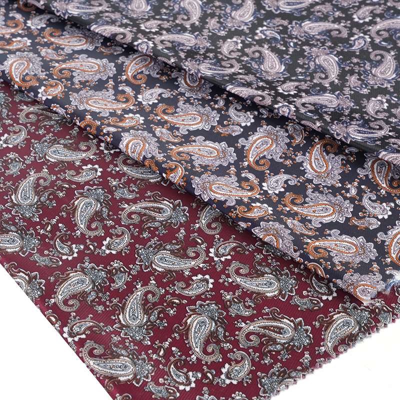 البوليستر تقليد رايون إسكدنيا زهرة الطباعة النسيج