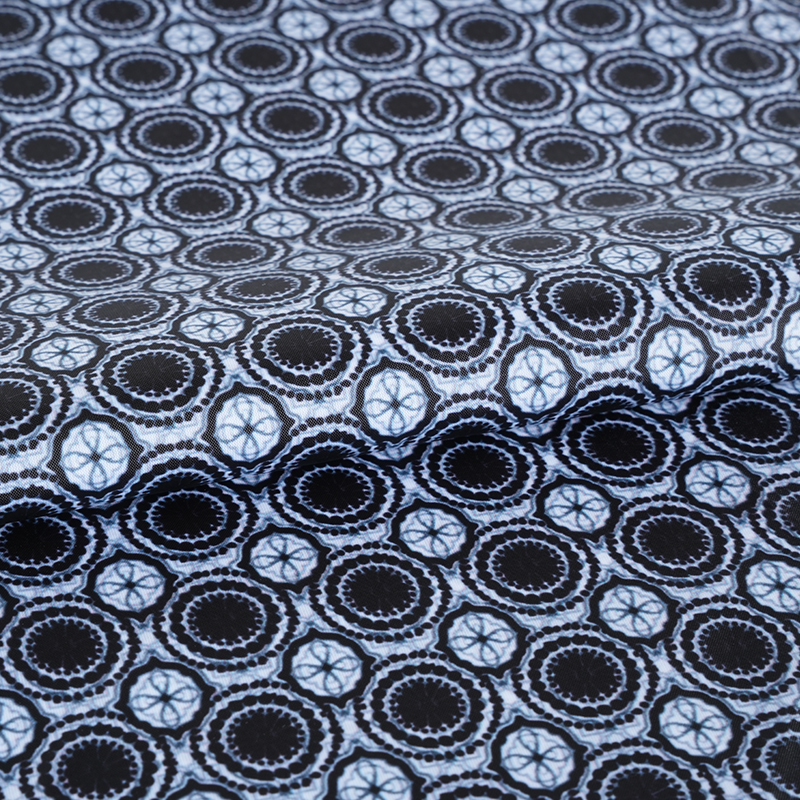210T البوليستر التفتا حلقة الدانتيل الطباعة النسيج